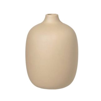 Large Minimalist Ceramic Cylindrical Vase