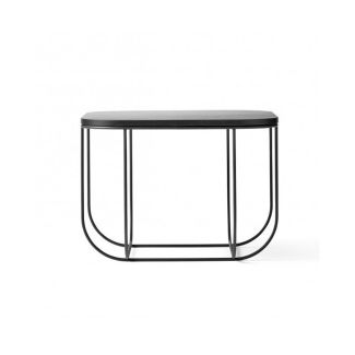 Wood Top Basket Storage Side Table Standard