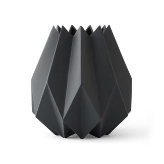 Tall Origami Inspired Porcelain Vase