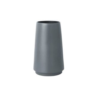 Gray Large Contemporary Stoneware Floor Vase