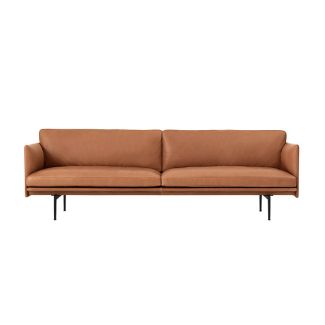Deep Seat Modern Three Seater Sofa Standard