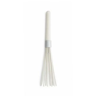 White Foldable Nylon Kitchen Whisk