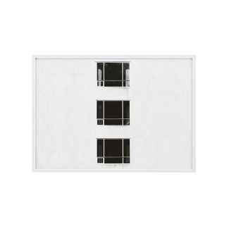 Black and White Architectural Wall Print A4 Standard