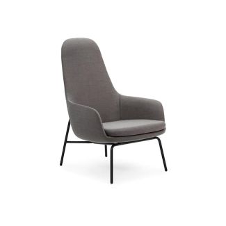 High Back Upholstered Modern Lounge Chair