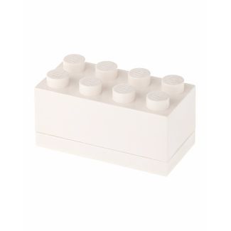 White Brick Shape Polypropylene Lunch and Storage Box