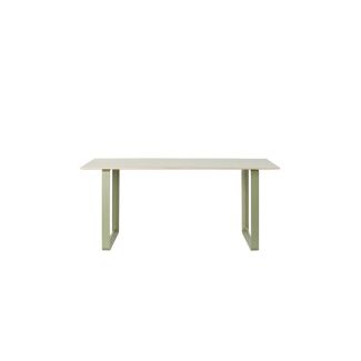 Green Small Minimalist Plywood Dining Table