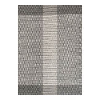 Handwoven Wool Cotton Textured Area Rug Standard