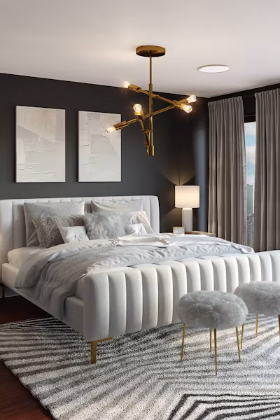 Bedroom decor and comfortable home accents from Beauty NVTA